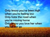 Passenger - Let her go - lyrics