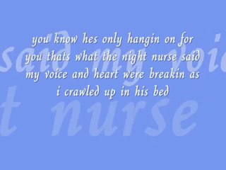 You Can Let Go Now Daddy - Lyrics