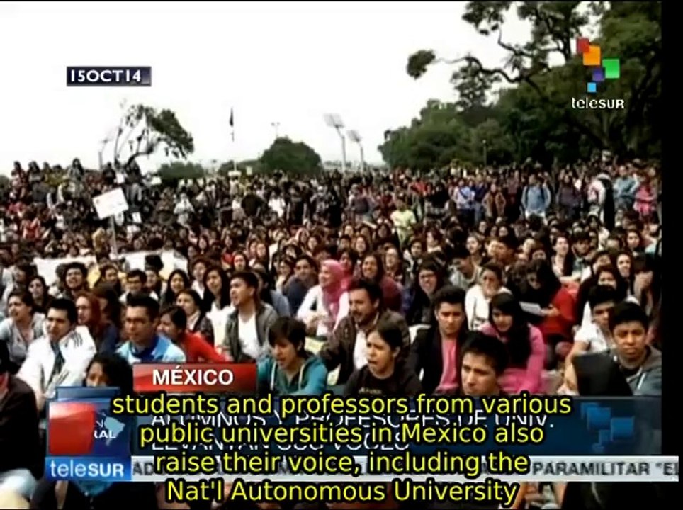 Mexicans continue to demand justice for 43 missing students