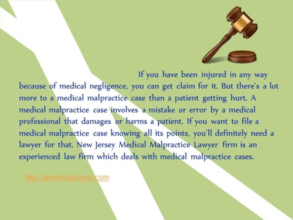 New Jersy Medical Malpractice Lawyers to Deal With Medical Malpractice Claims