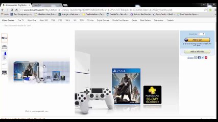 Play Station 4 Destiny Bundle -PS4 giveaway