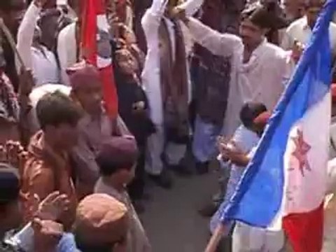 sindhi topi ajrak day in 60 mile by jsqm stp ppp pmlf and psf