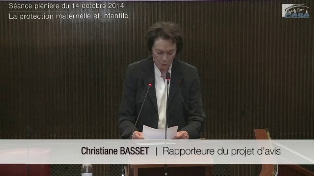 14 octobre 2014 : La protection maternelle et infantile - cese