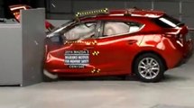 Mazda 3 - Dar alanlı çarpışma testi