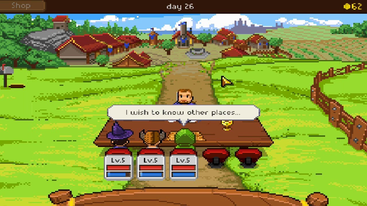 PC - Knights Of Pen And Paper +1 - Default Village - Quest 3