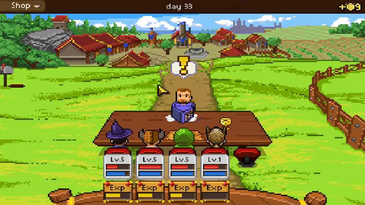 PC - Knights Of Pen And Paper +1 - Default Village - Quest 5