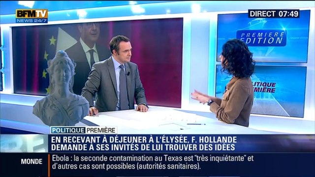 Politique Première: À mi-mandat, François Hollande est-il en manque d'idées ? - 16/10