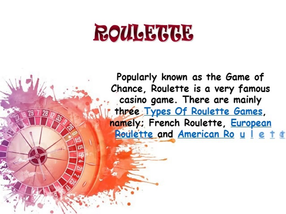 Play Online Casino Games