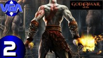 VGA God of war playthrough french fr sony ps3 2010 ps2 2005 HD PART 2