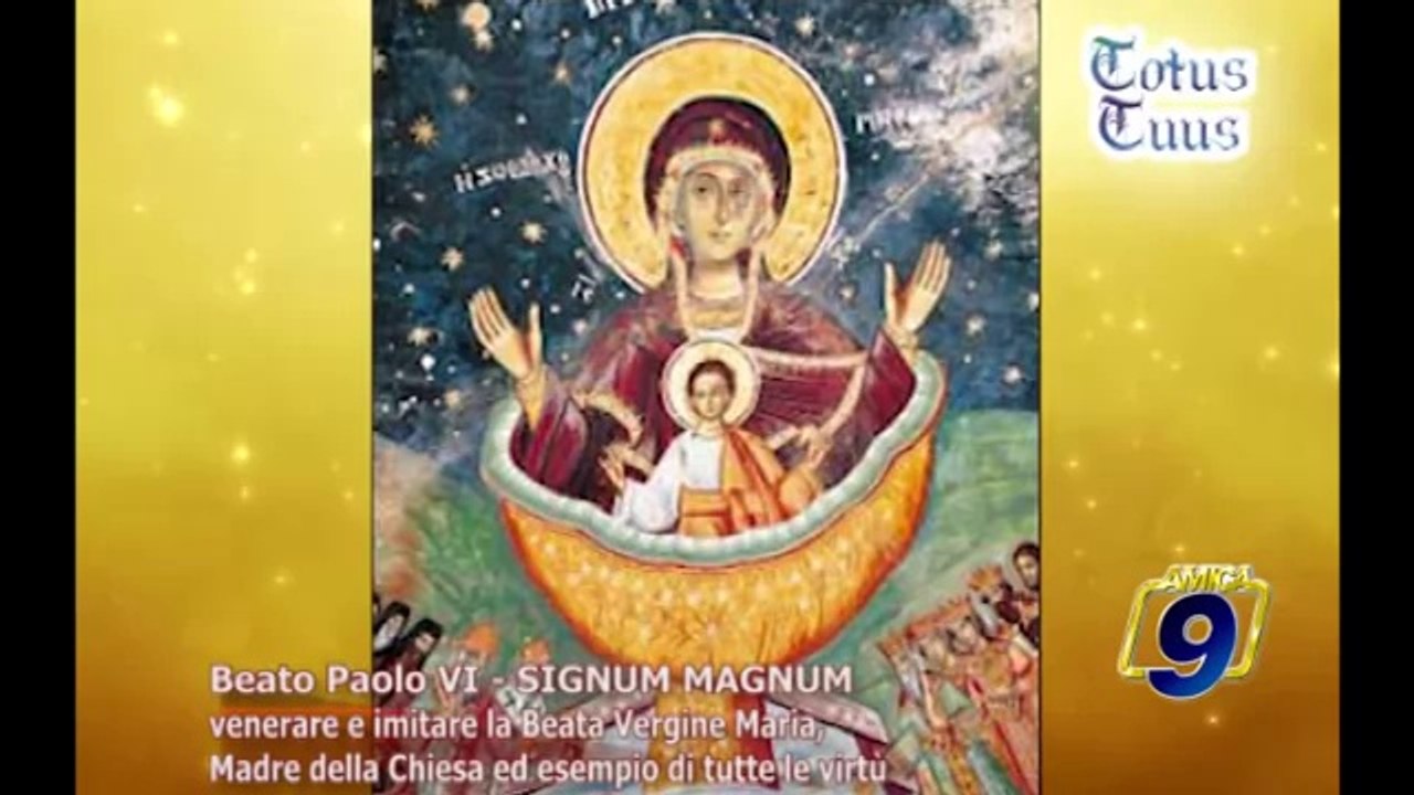 TOTUS TUUS | Signum Magnum. Venerare la Beata Vergine Maria