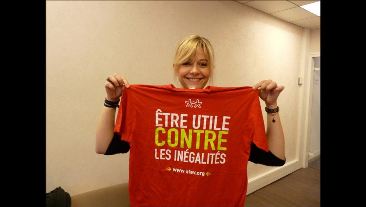 Flavie Flament soutient l'Afev