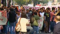 Mexican protesters attack government offices over missing students