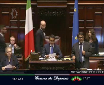Roma - Nuovo scrutinio per giudici Corte Costituzionale e Csm - risultato (15.10.14)