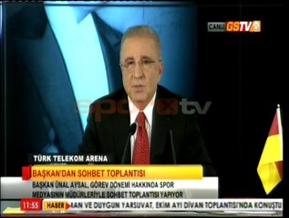 Basın toplantısında ilginç olay!