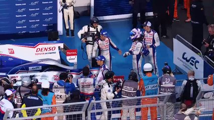 Toyota enjoys the joy of winning the 6 Hours of Fuji