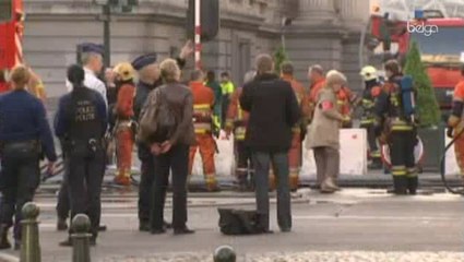 Violent incendie dans une parfumerie à Bruxelles