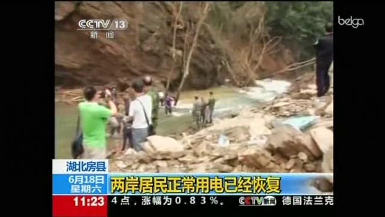 Inondations en Chine: 1 million de personnes évacuées