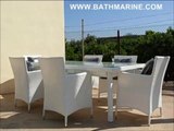 BATHMARINE.ES MUEBLES RATTAN SINTÉTICO Terraza Jardin Exterior, Sofas Sillones Mesas Rinconeras..