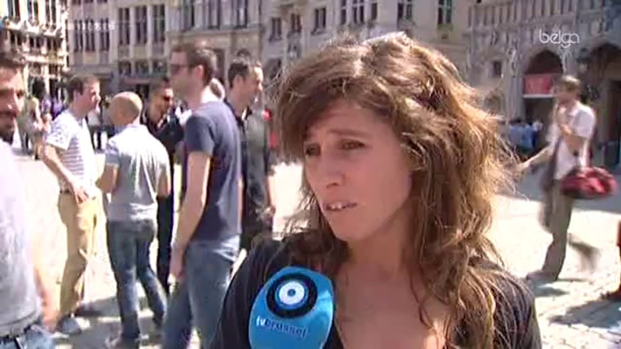 Kiss-in géant à Bruxelles pour lutter contre l'homophobie