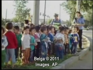 Chine : 66 enfants entassés dans un minibus