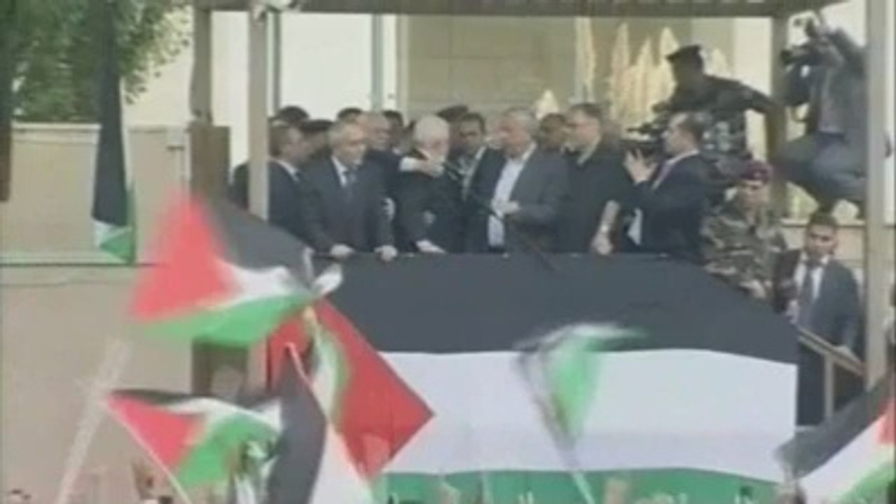 Retour triomphal pour Mahmoud Abbas