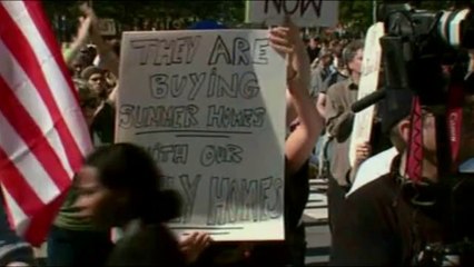 Les Indignés manifestent à Washington