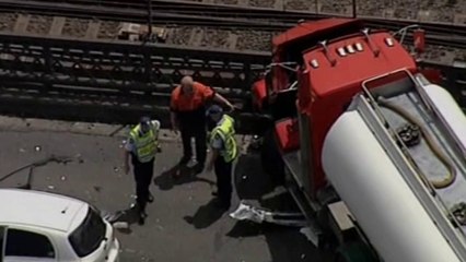 Carambolage sur le pont de Sydney