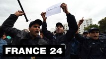 Des centaines de policiers algériens manifestent devant la présidence - Algérie