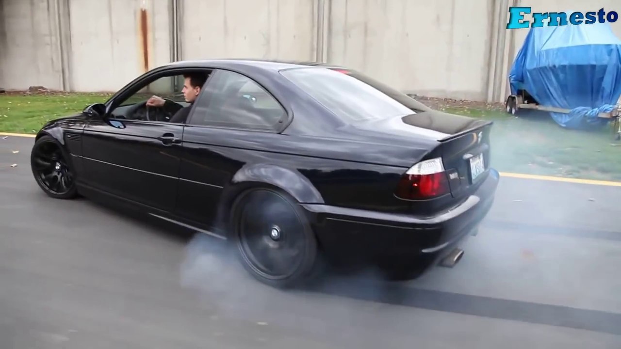 BMW M3 E46 DRİFT BURNOUT