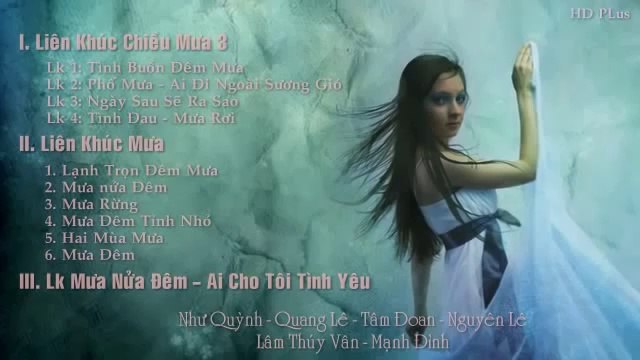 Liên Khúc Mưa Nhạc Vàng Trữ Tình Hay Nhất