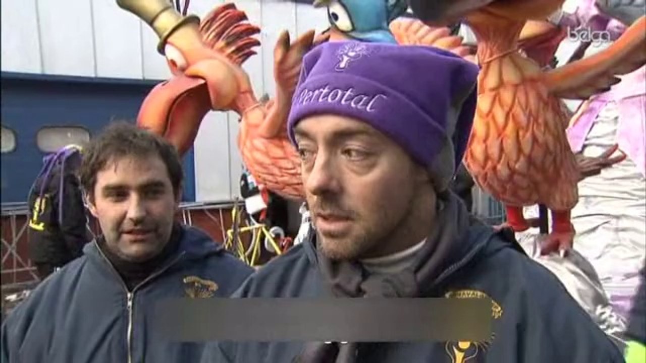 Lancement des festivités au carnaval d'Alost