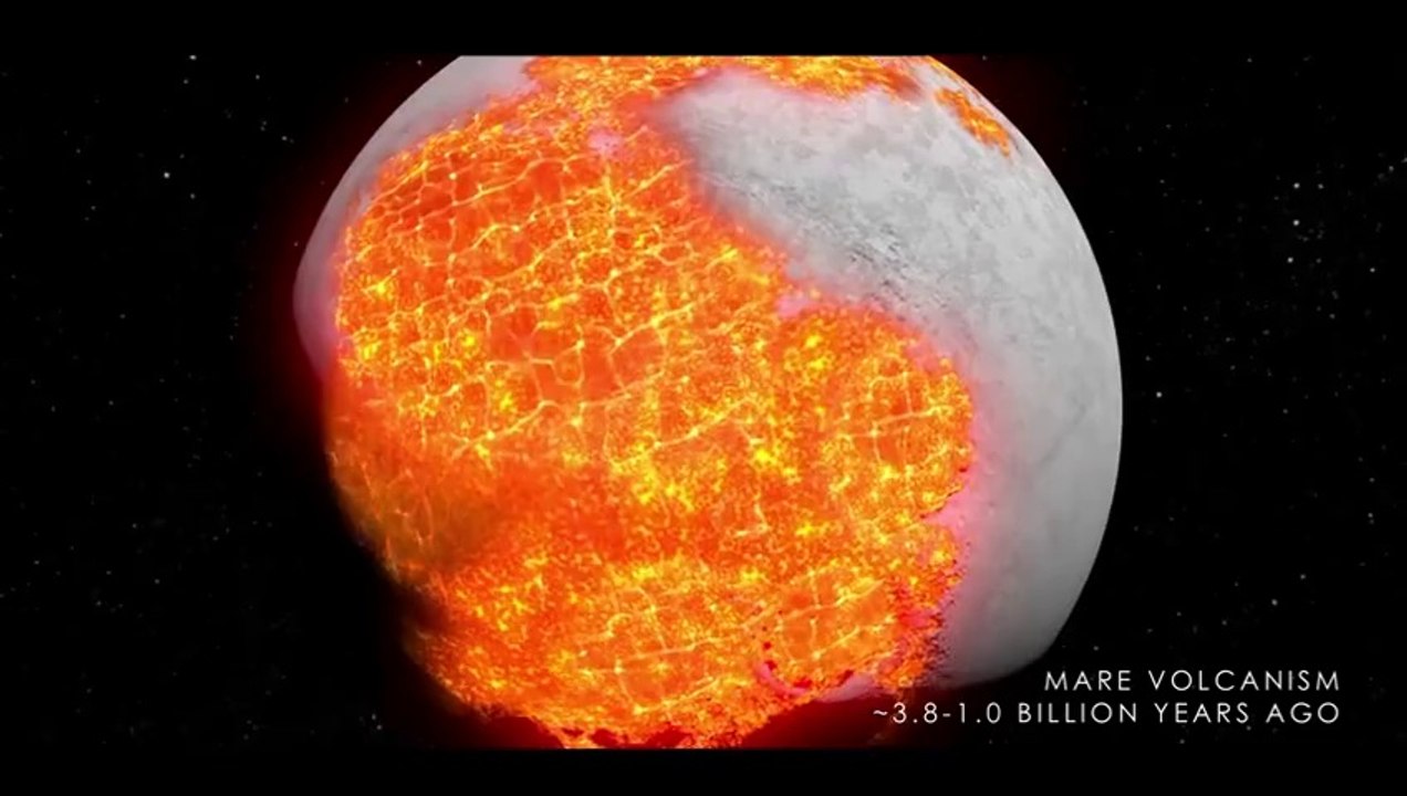 L'évolution de la Lune - NASA