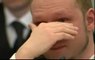 Anders Breivik en pleurs au tribunal