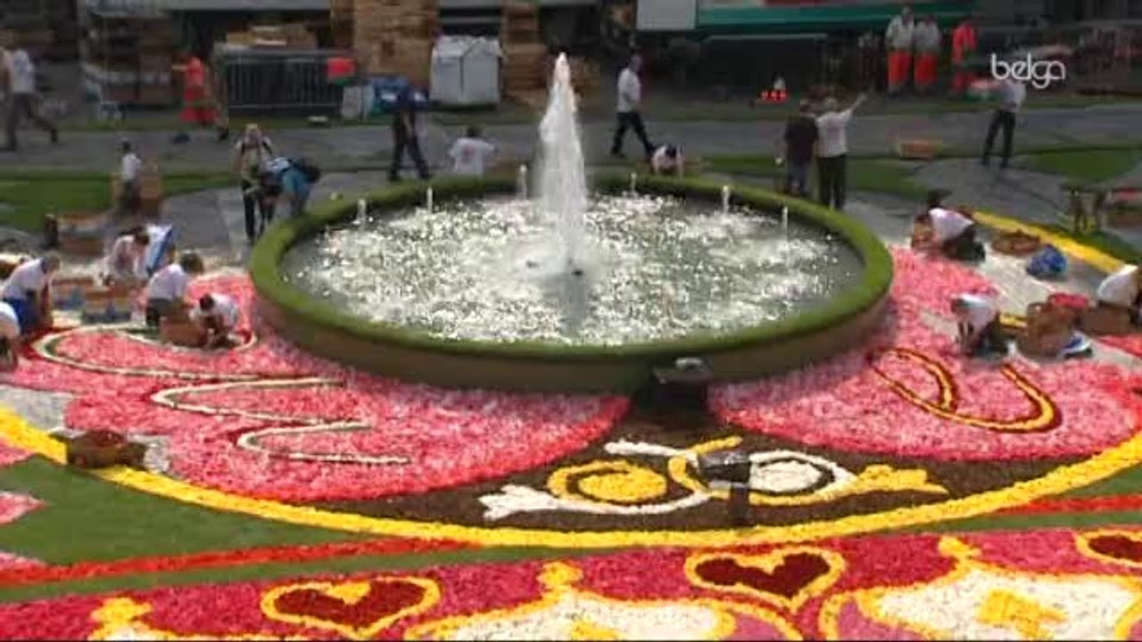 La Grand-Place aux couleurs de l'Afrique