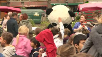 Des pandas envahissent Bruxelles!