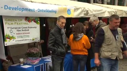 L'ONU plante ses tentes sur la Grand-Place de Bruxelles