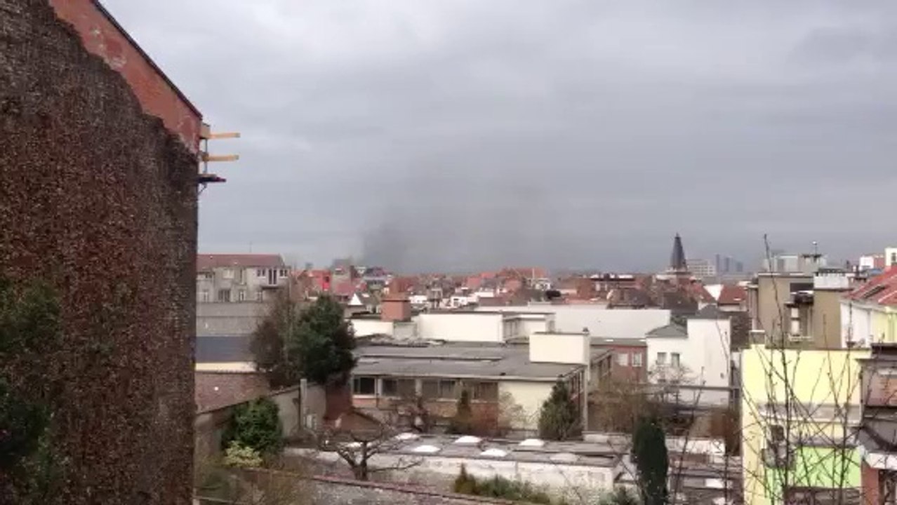 Incendie à Ixelles