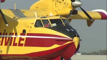 Exercice grandeur nature de lutte contre un incendie de forêt dans les Fagnes