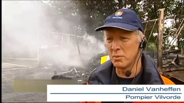 Un camion en feu perturbe la circulation de Bruxelles vers Anvers