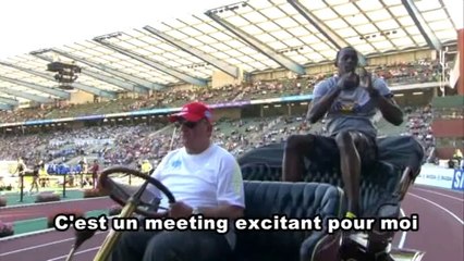 Usain Bolt: «Plus de piste d'athlétisme à Bruxelles? Je suis choqué!»