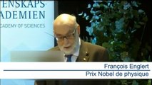 Lecture publique du Nobel belge François Englert à Stockholm