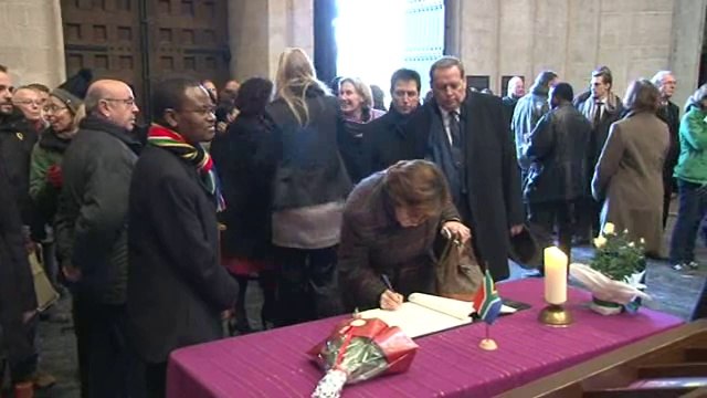 Hommage à Mandela rendu en la cathédrale Saints-Michel-et-Gudule
