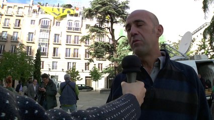 #FueraMordaza ASÍ FUE la acción de Greenpeace frente al Congreso contra Ley Mordaza