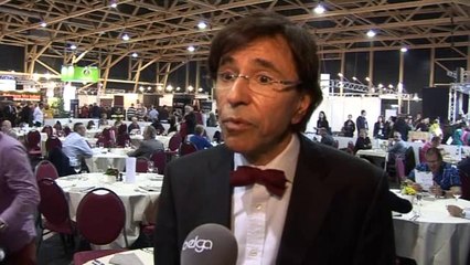 Elio Di Rupo visite le salon Horecatel