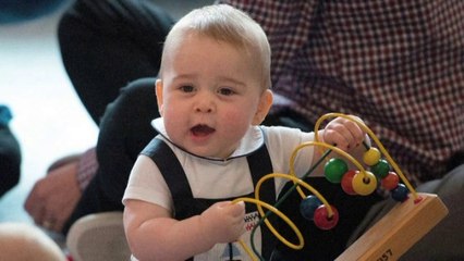 Premier engagement public pour le petit prince George d'Angleterre