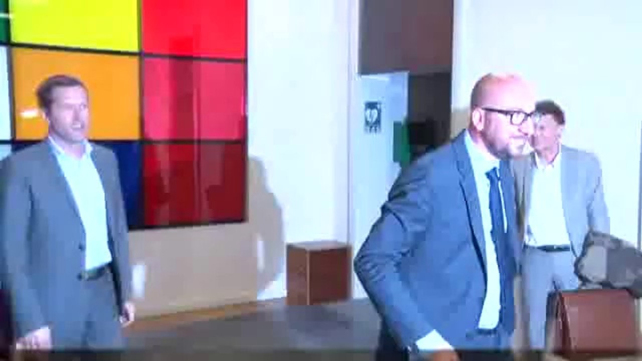 Consultations wallonnes : Charles Michel, le premier hôte du PS