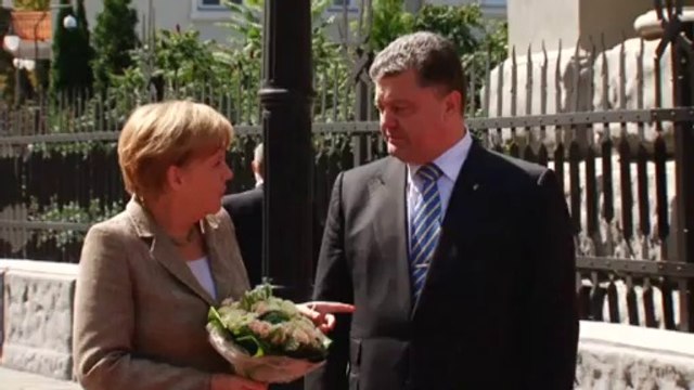 Ukraine: des morts à Donetsk, Merkel à Kiev