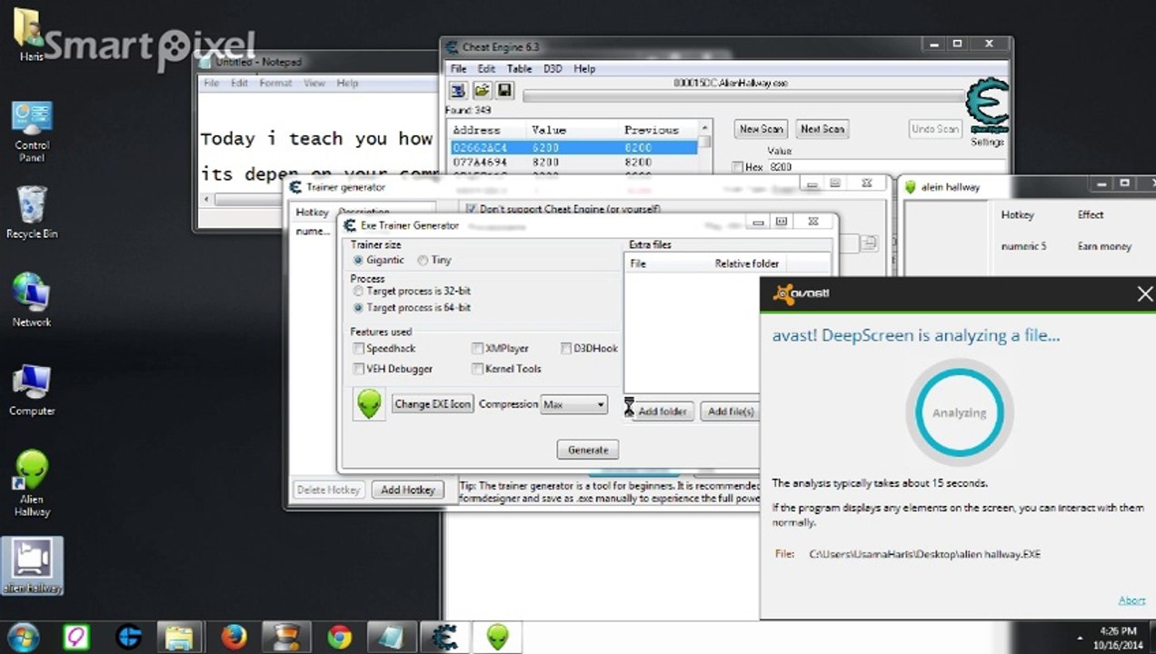 How to make Game Trainer