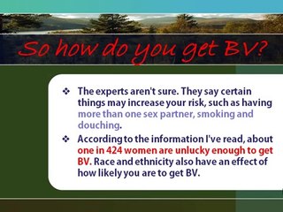 Introducing Bacterial Vaginosis Freedom