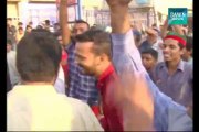 Clash between PTI, PML-N workers during poling in Multan by Election